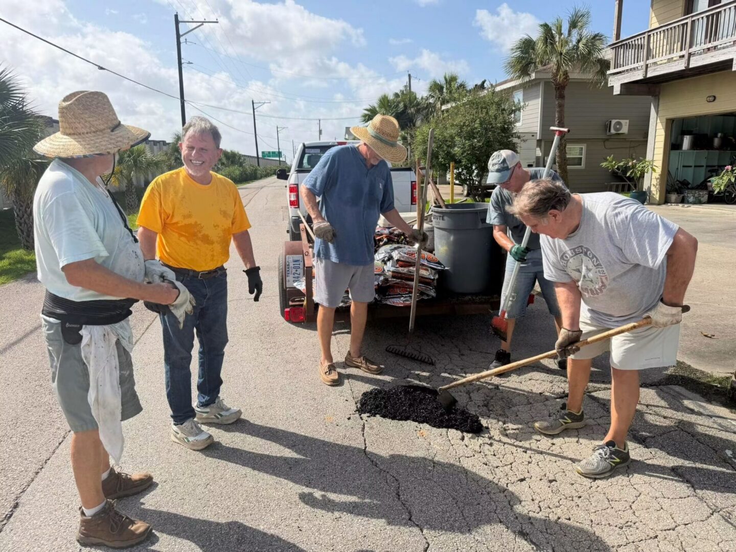 road repair